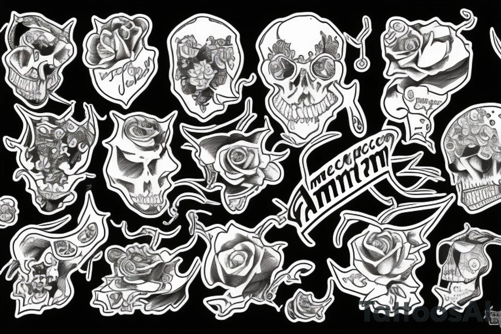 american traditional tattoo idea