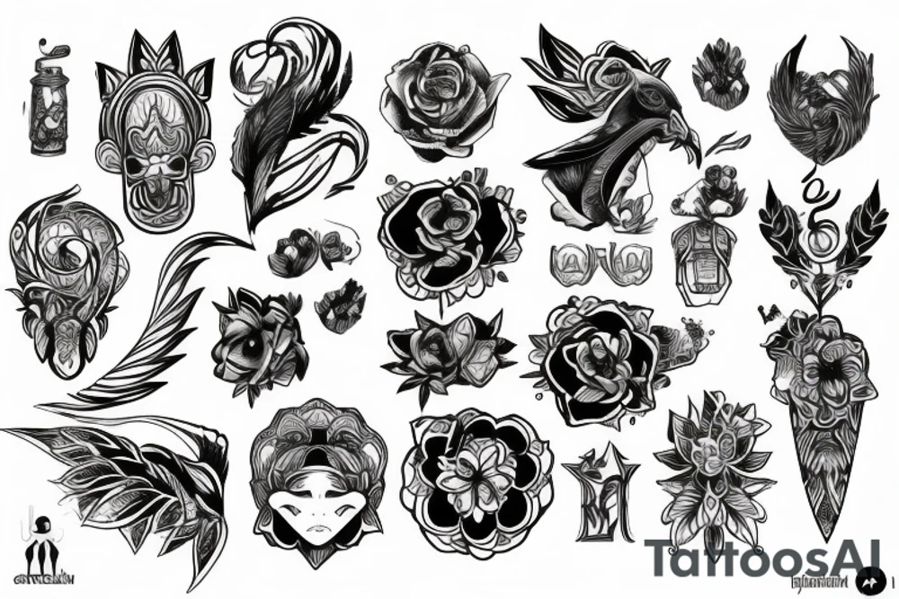 Вендиго tattoo idea