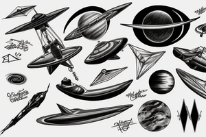 Voyager 1  and voyager 2 tattoo idea