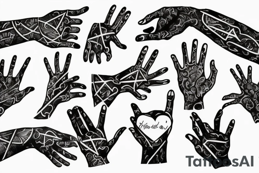 Hands holding pinkies, bound together through space and time for 500 years tattoo idea