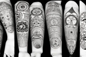 bound together through space and time for 500 years tattoo idea