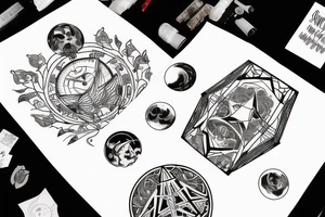 bound together through space and time for 500 years tattoo idea