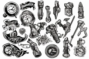 hammer time tattoo idea