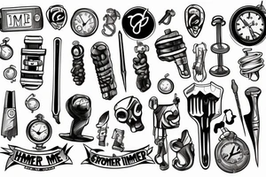 hammer time tattoo idea