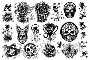 ghost on a window tattoo idea