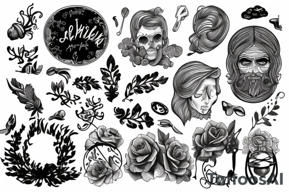 philosophy and sad tattoo idea