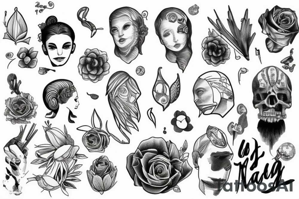 philosophy and sad tattoo idea
