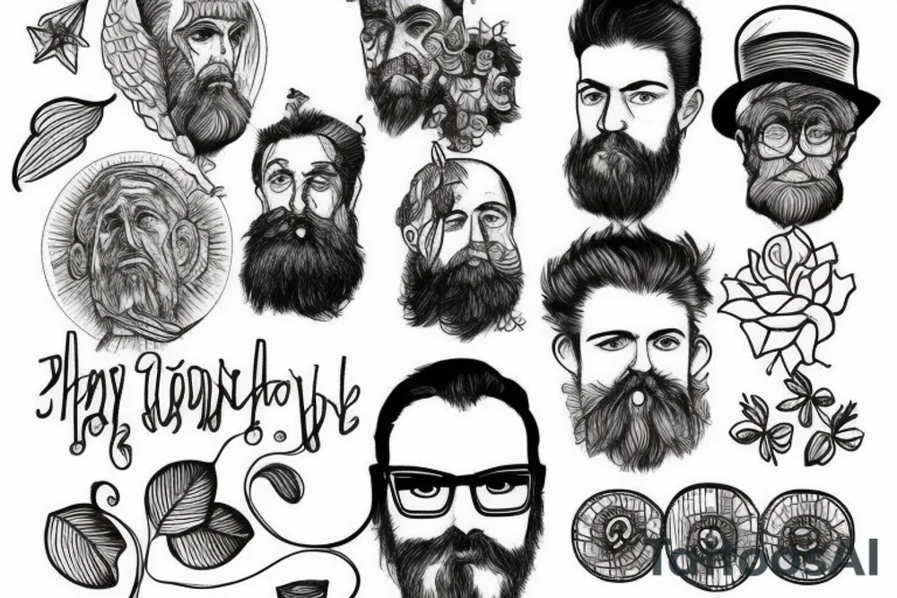 philosophy and sad tattoo idea