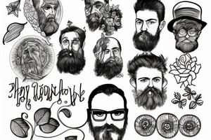 philosophy and sad tattoo idea