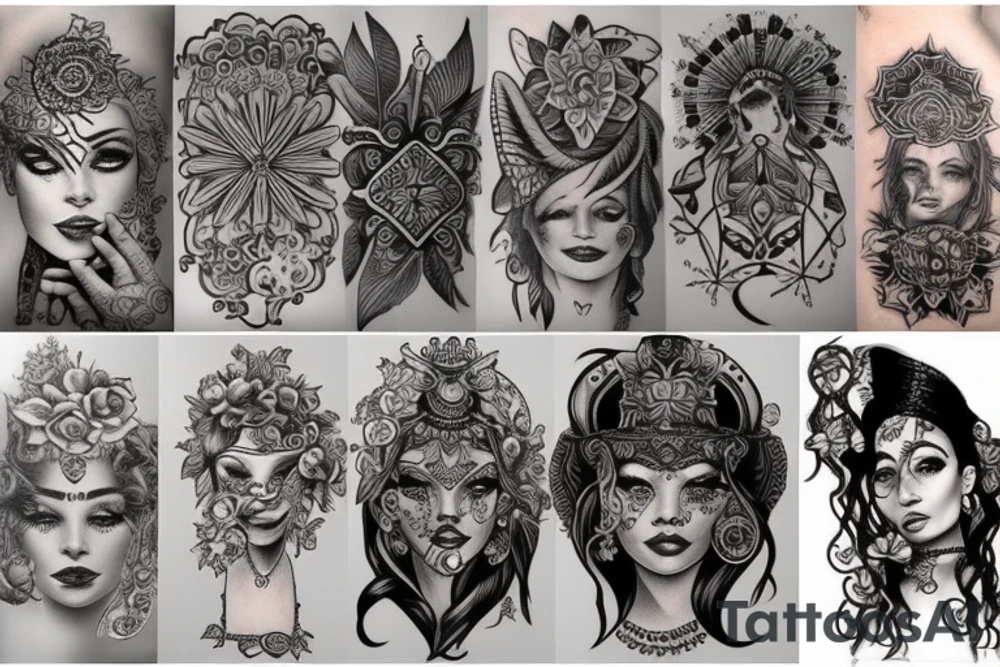 Gypsy tattoo idea