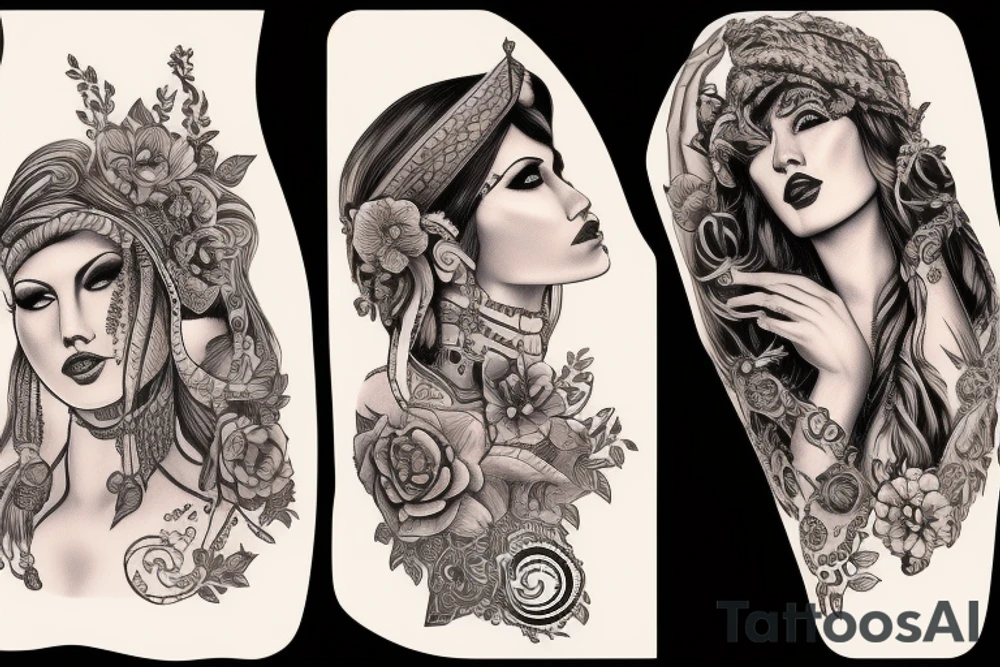 Gypsy tattoo idea