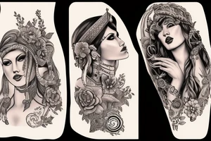 Gypsy tattoo idea