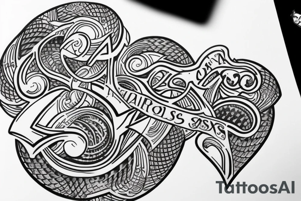 triple s tattoo idea