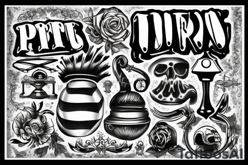 prison tattoo idea