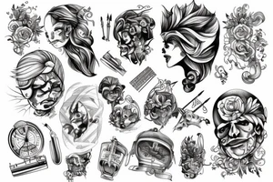 Up hill tattoo idea