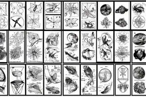old scientific sketch tattoo idea