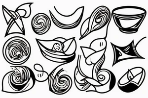 Licking a teat tattoo idea