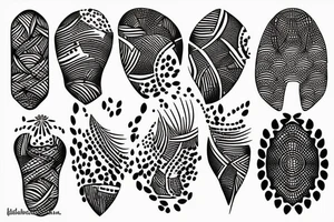 african savannah tattoo idea