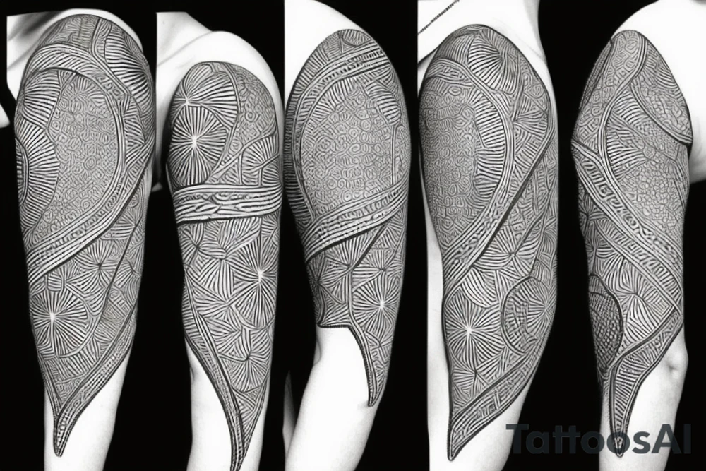 african patterns tattoo idea