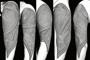 african patterns tattoo idea