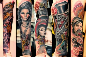 Los Angeles Indianapolis Seattle Portland tattoo idea