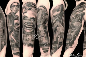 Los Angeles Indianapolis Seattle Portland tattoo idea