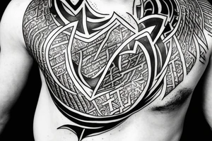 Temur Shard Symbol tattoo idea