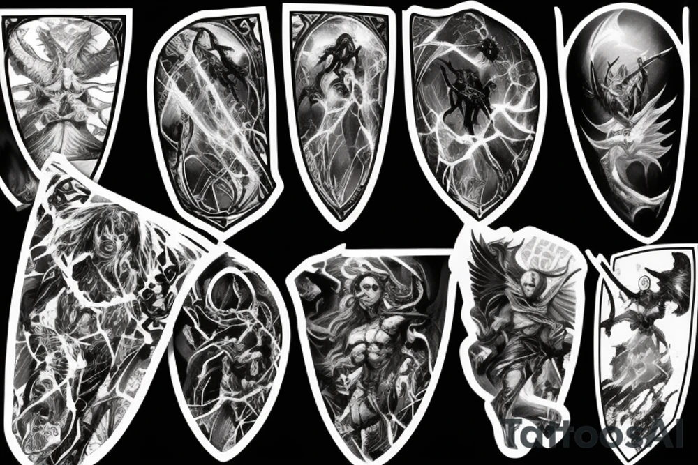 Magic the gathering tattoo idea