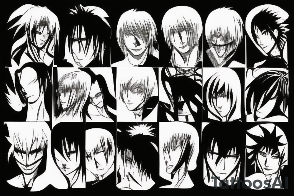 Anime of bleach ichigo tattoo idea