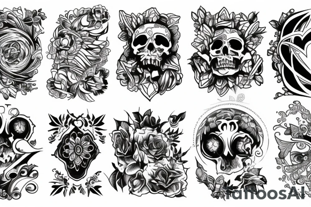 End to start tattoo idea
