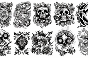 End to start tattoo idea