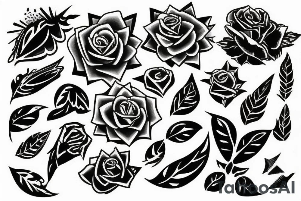 End to start tattoo idea