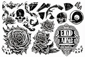 End to start tattoo idea