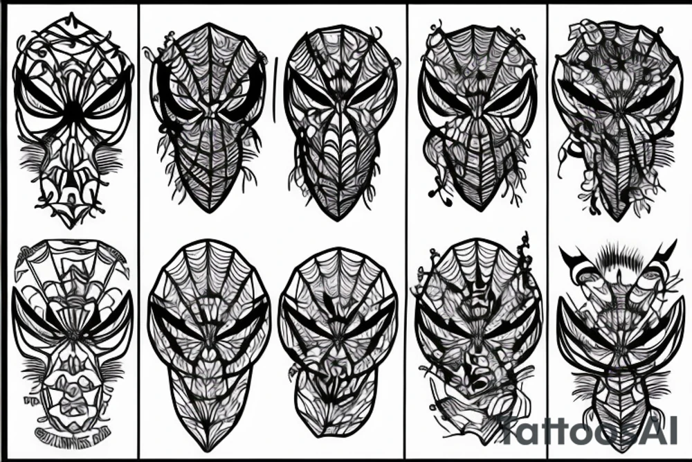 spider tattoo tattoo idea