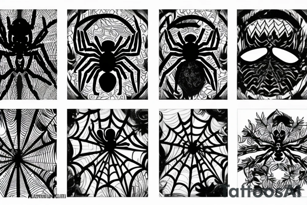 spider tattoo tattoo idea