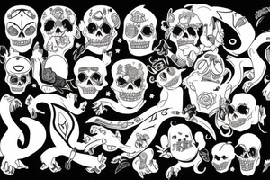 Rufy D.Monkey tattoo idea