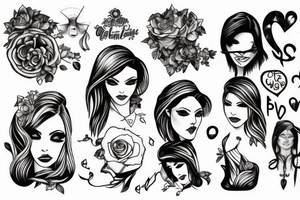 Creeping Out lesbians tattoo idea