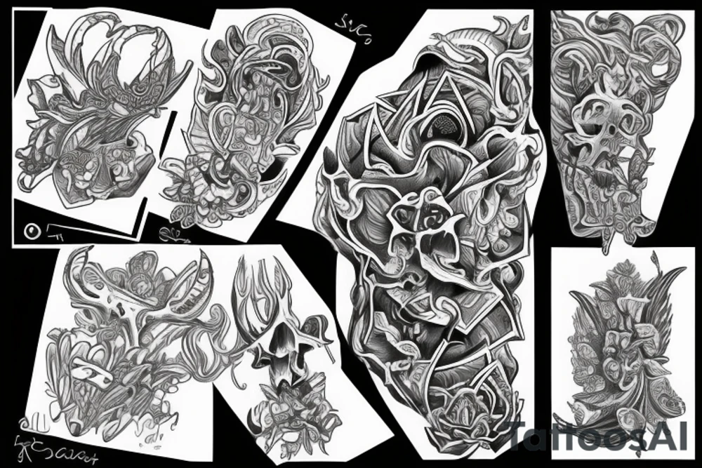 Balisong tattoo idea