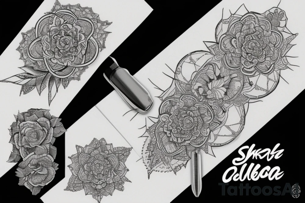 Balisong tattoo idea