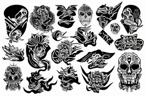 Balisong tattoo idea