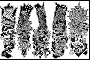 Balisong tattoo idea