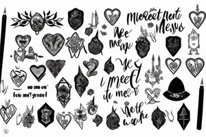 May we meet again tattoo idea