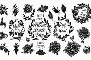 May we meet again tattoo idea