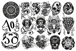 the 100 tattoo idea