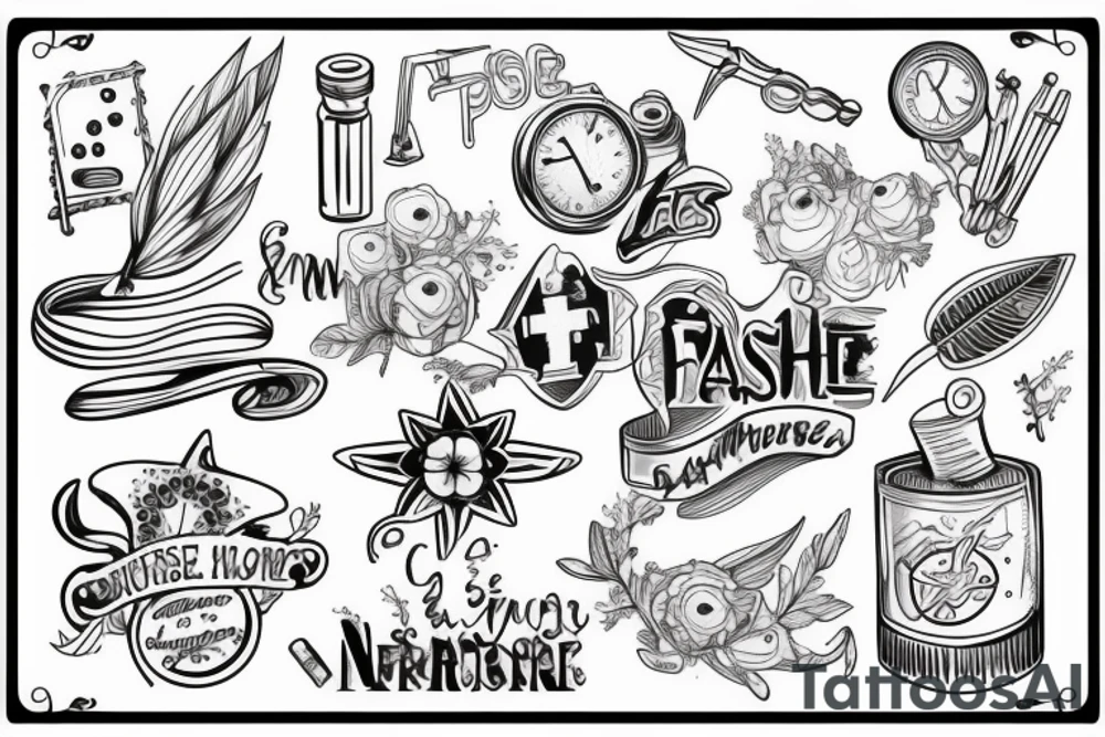 Nurse tattoo idea