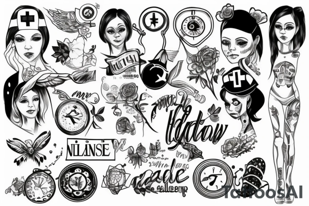 Nurse tattoo idea