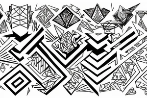 penrose triangle tattoo idea