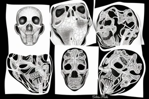 x-ray throat tattoo idea