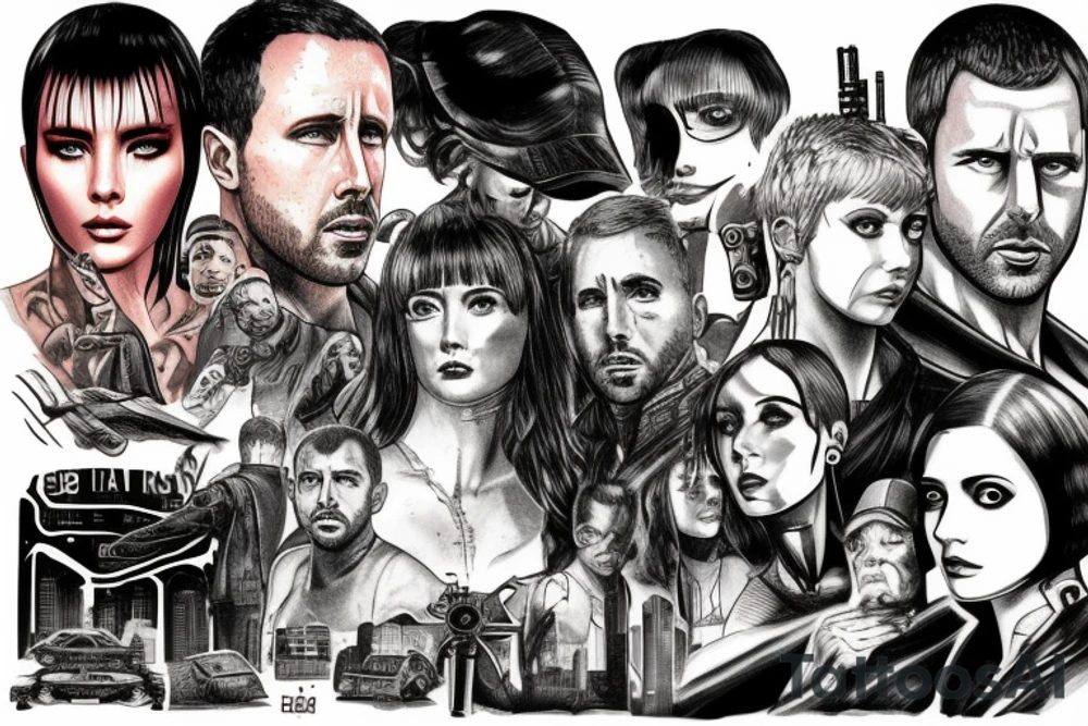 Blade Runner 2049 Good Joe tattoo idea