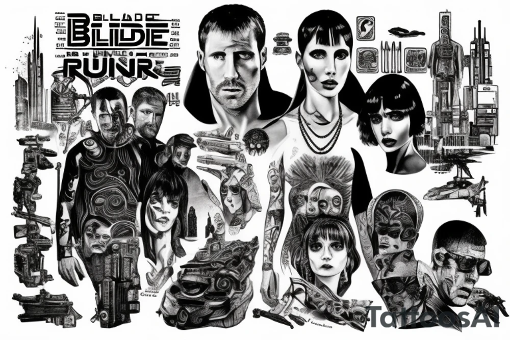 Blade Runner 2049 Good Joe tattoo idea